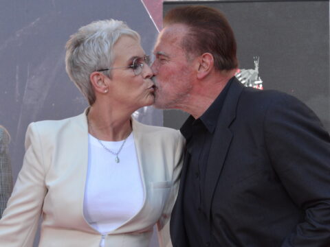 Jamie Lee Curtis sulla Walk of Fame ritrova Arnold Schwarzenegger 28 anni dopo "True Lies"