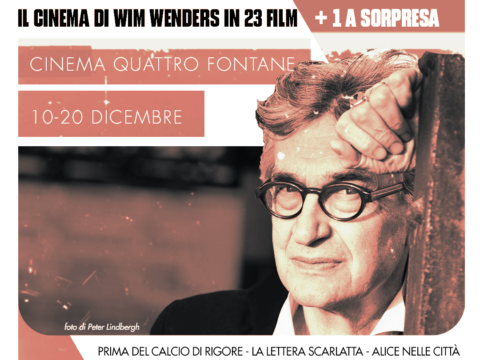 Wenders Days dal 10 al 20 dicembre al cinema Quattro Fontane di Roma