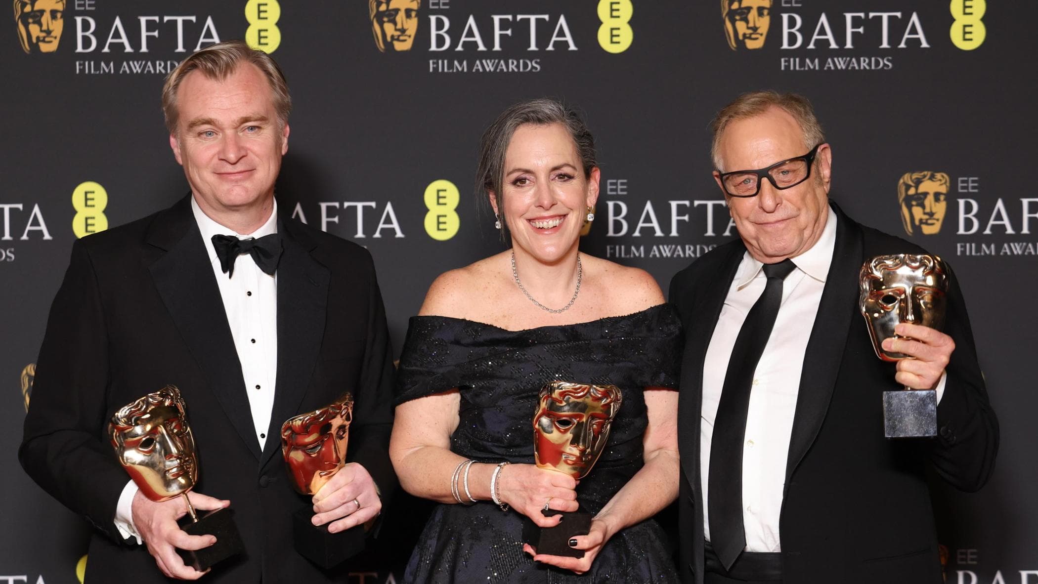 Bafta 2024, la grande notte di "Oppenheimer": Nolan si porta a casa 7 premi