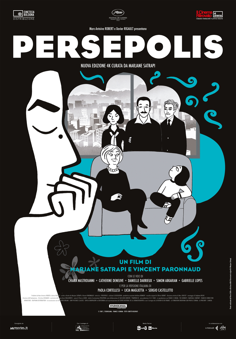 Persepolis, il capolavoro d'animazione di Marjane Satrapi nelle sale italiane dal 4 marzo