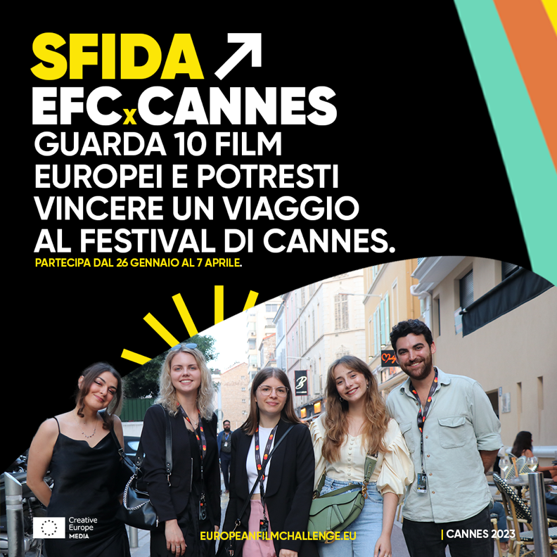 Torna il concorso per gli amanti del Cinema European Film Challenge