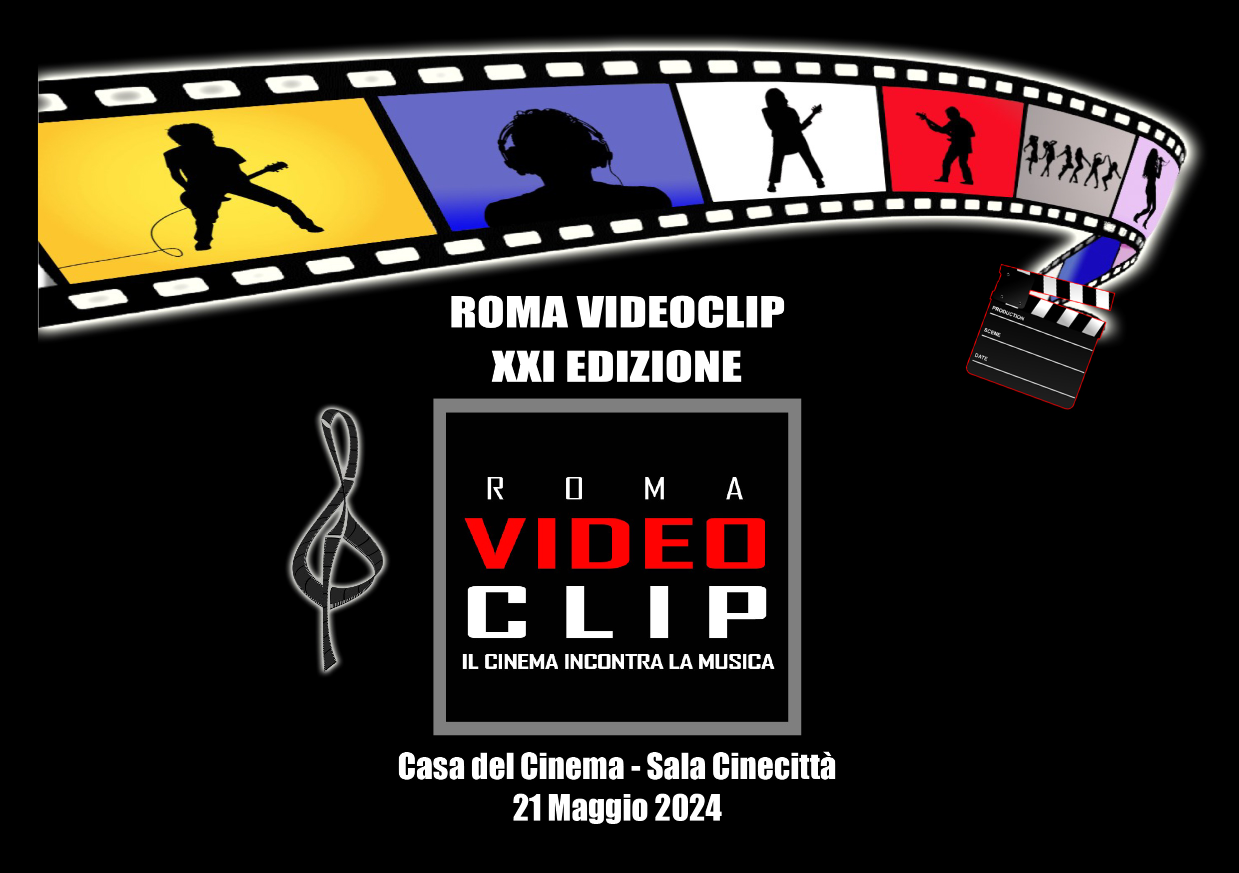 XXI Edizione del Premio Roma Videoclip-il cinema incontra la musica