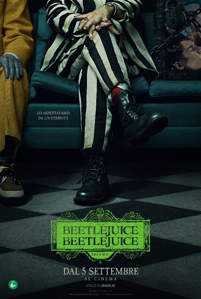 Beetlejuice Beetlejuice di Tim Burton rilasciato il trailer ufficiale, il film al cinema dal 5 settembre