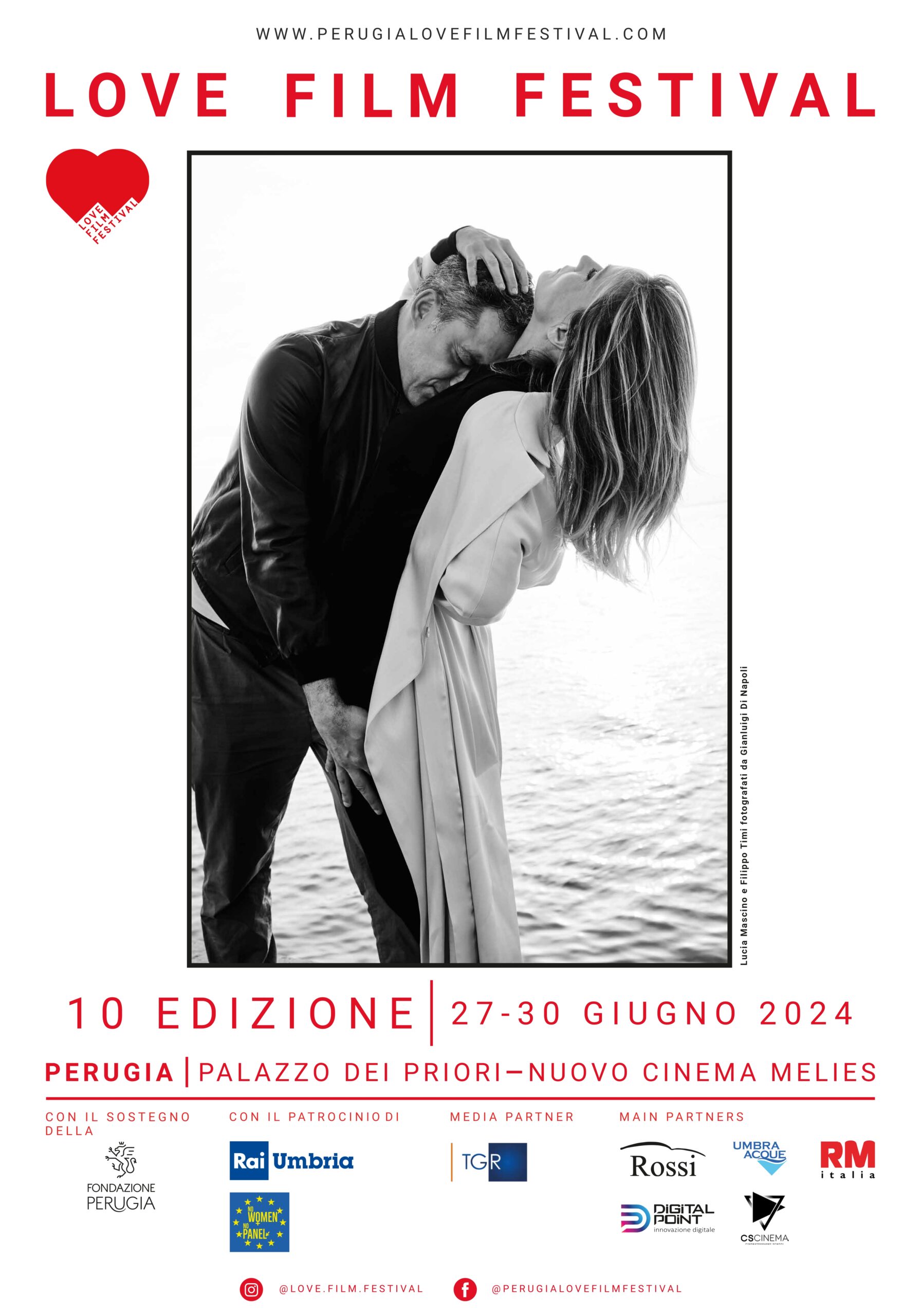 Da domani Love Film Festival dal 27 al 30 Giugno a Perugia la decima Edizione dedicata alla passione, diretto da Daniele Corvi