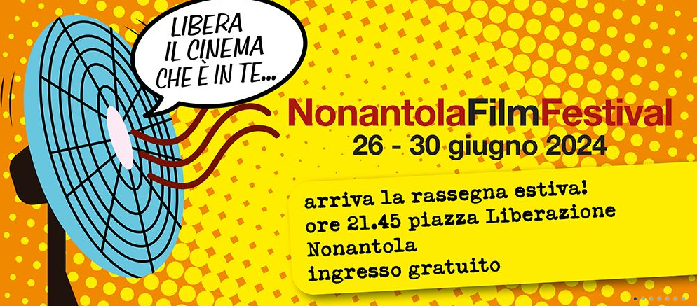 Nonantola Film Festival 2024,al via da domani mercoledì 26 giugno la rassegna estiva