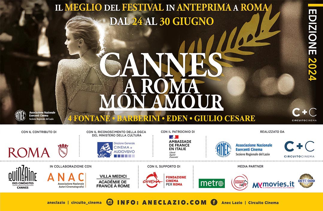 Cannes a Roma MOn Amour! Dal 24 al 30 giugno nei cinema della Capitale