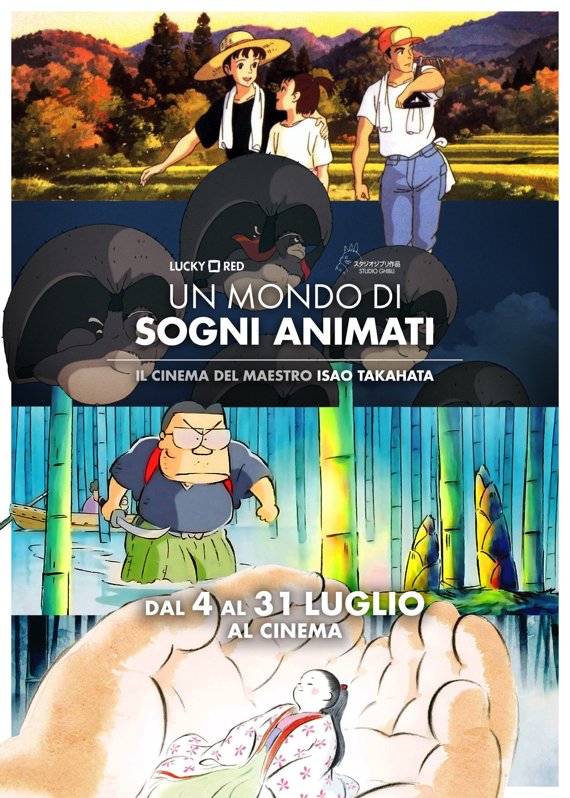 Studio Ghibli: dal 4 luglio torna la rassegna "Un mondo di sogni animati". Si parte con "Pioggia di ricordi" di Isao Takahata