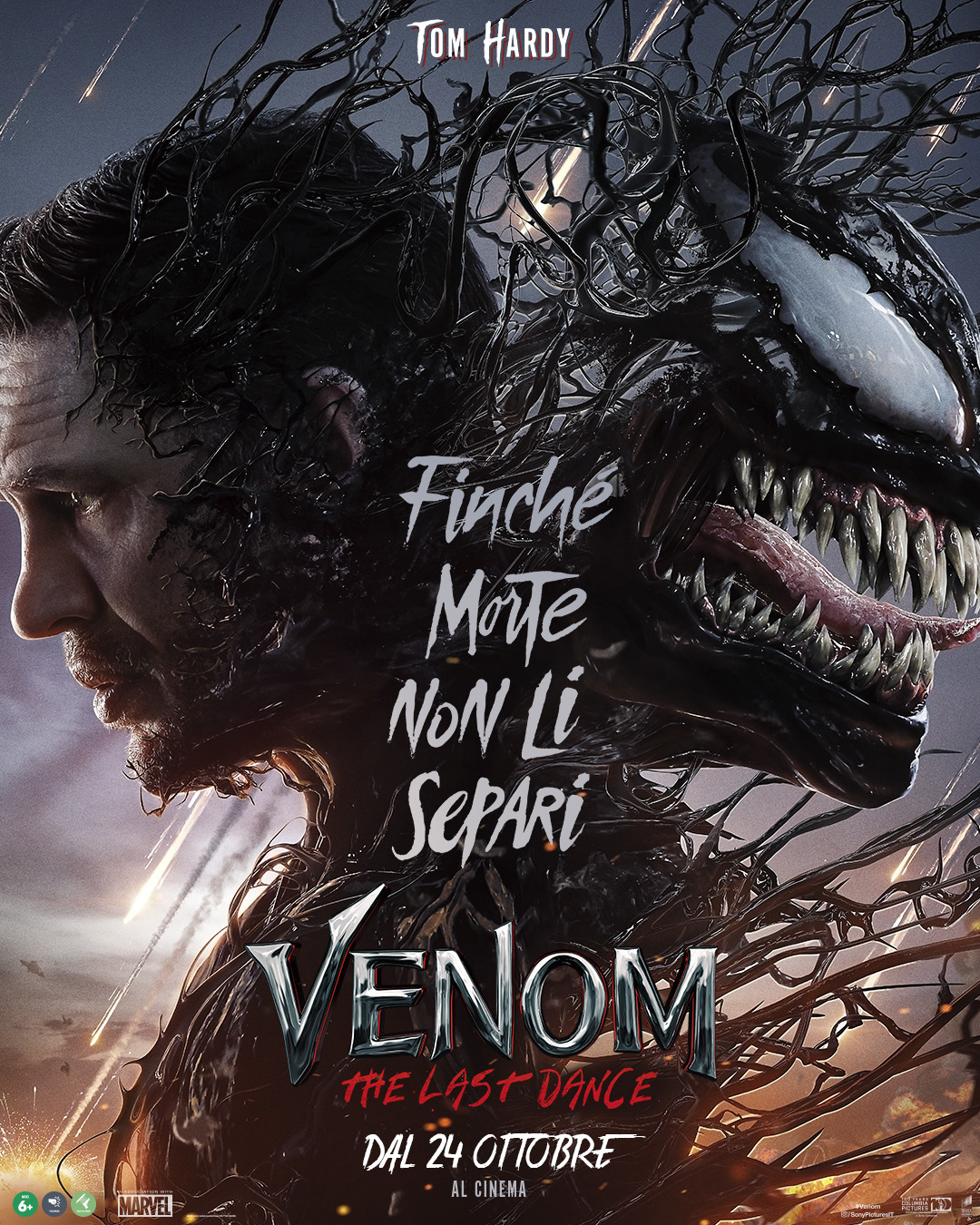 Venom: The Last Dance, rilasciati il trailer e il poster, al cinema dal 24 ottobre prodotto da Sony Pictures