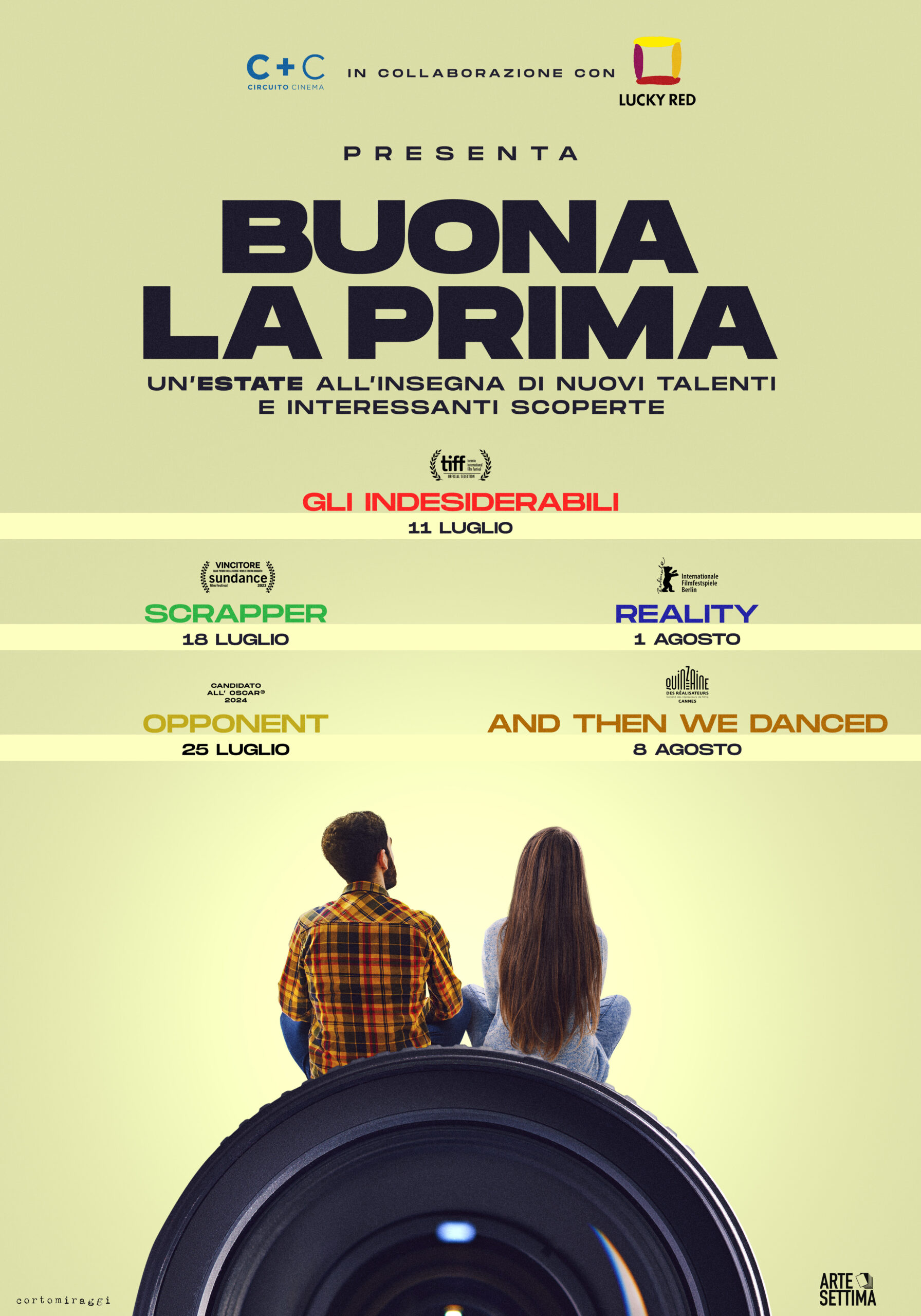 Circuito Cinema, in collaborazione con Lucky Red, presenta La rassegna “Buona la prima”