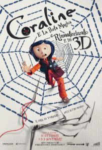 CORALINE E LA PORTA MAGICA | recensione | poster