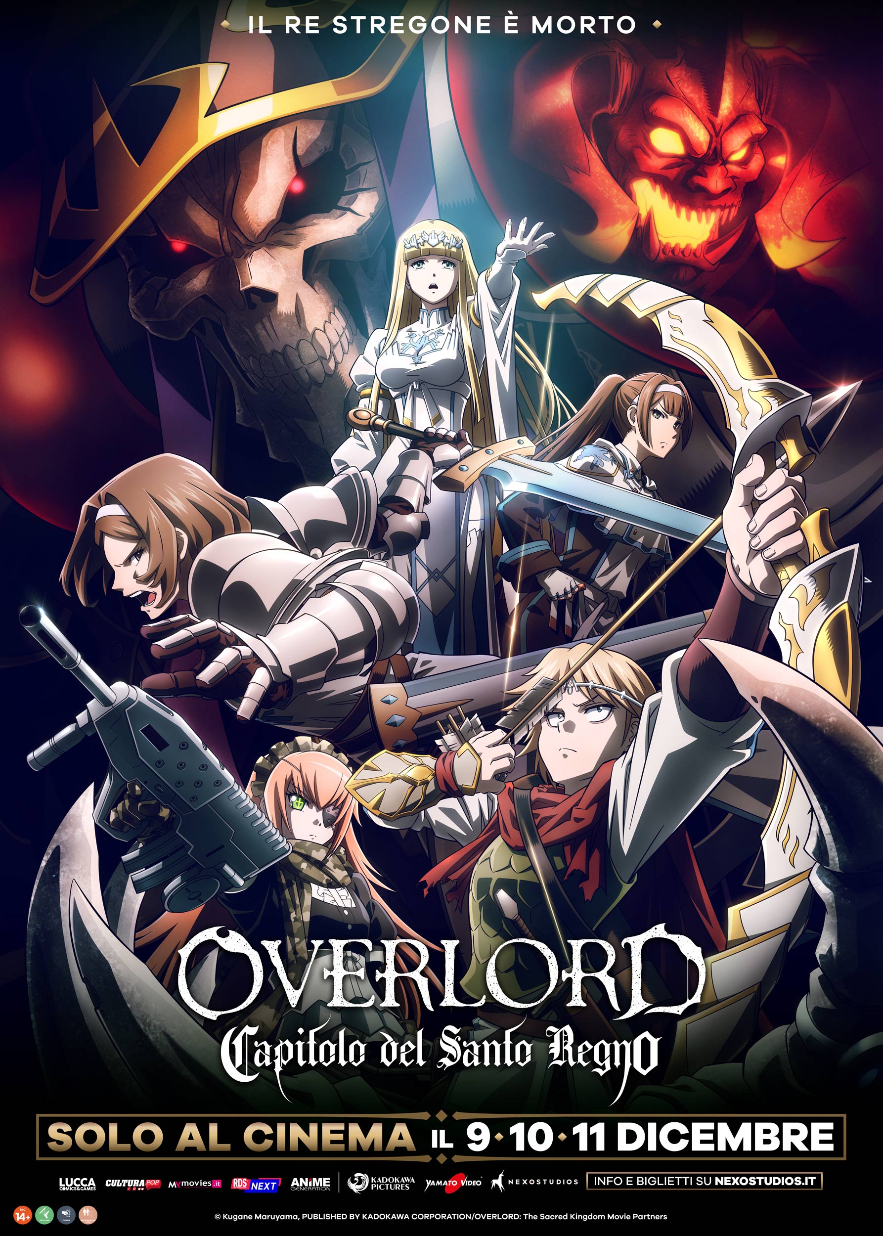 Overlord - il film: capitolo del Santo Regno al cinema dal 9 all'11 dicembre