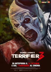 Terrifier 3 | recensione | poster