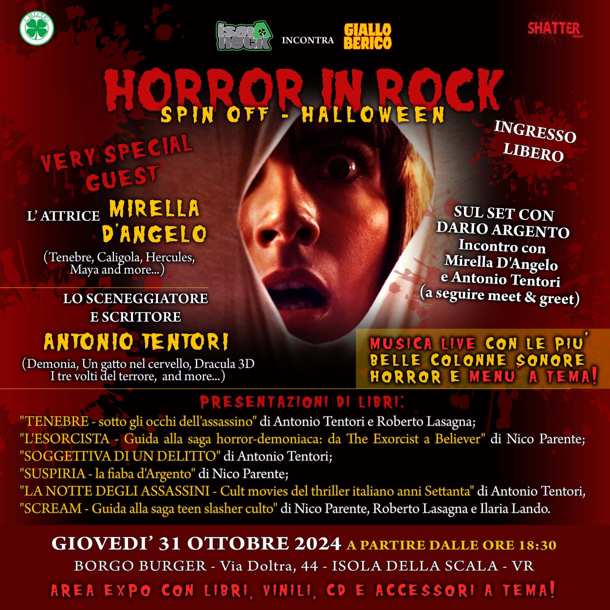 Halloween 2024: a Isola della Scala va in scena HORROR IN ROCK