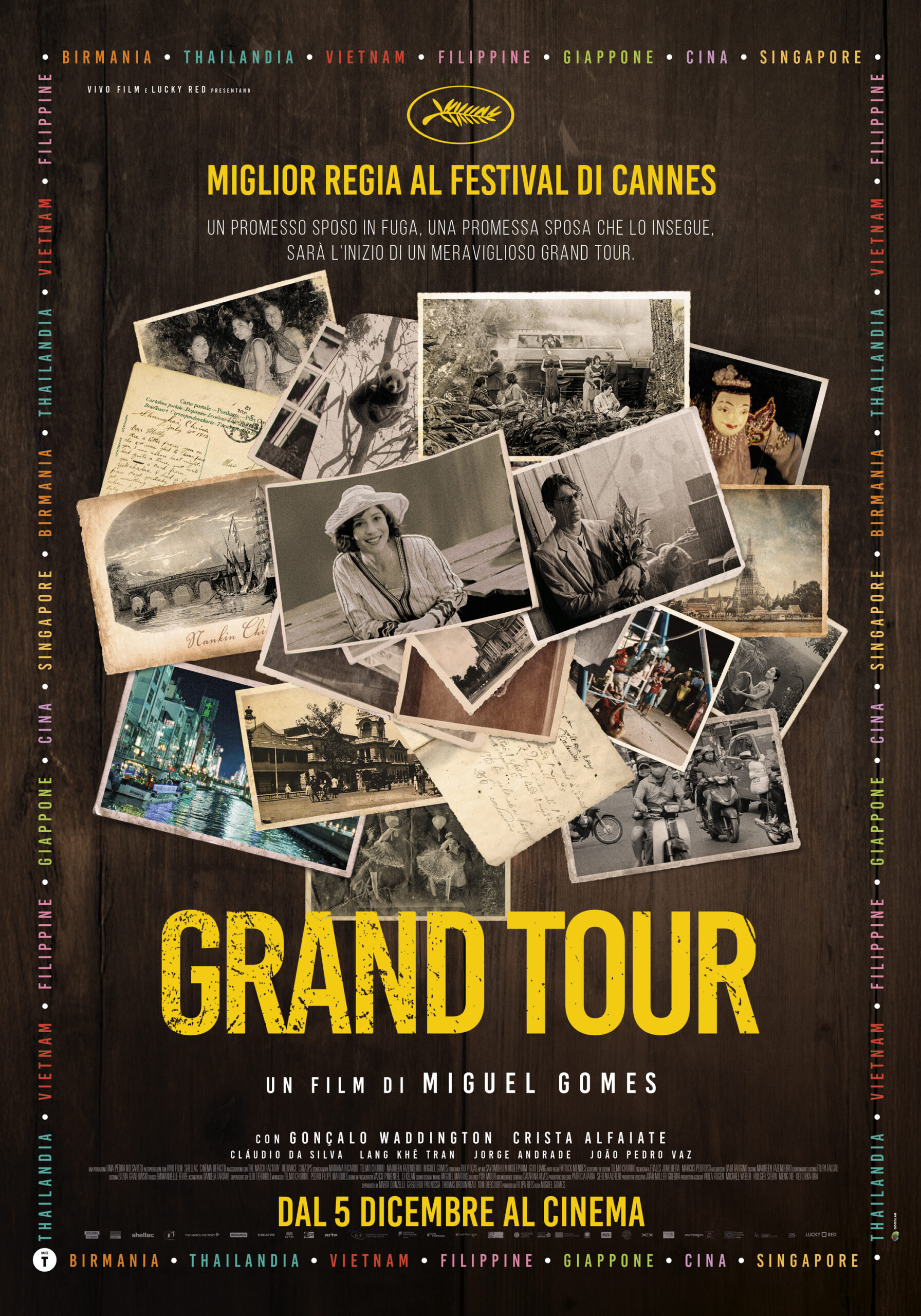 Grand Tour, rilasciati il trailer e il poster del nuovo film di Miguel Gomes, in sala dal 5 dicembre con Lucky Red