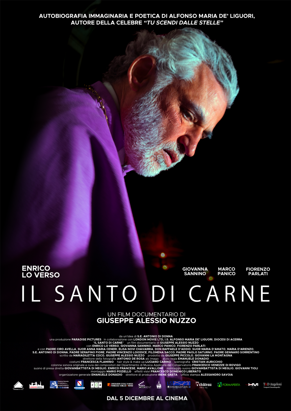 Il Santo di carne di Giuseppe Alessio Nuzzo, con Enrico Lo Verso dal 5 dicembre al cinema