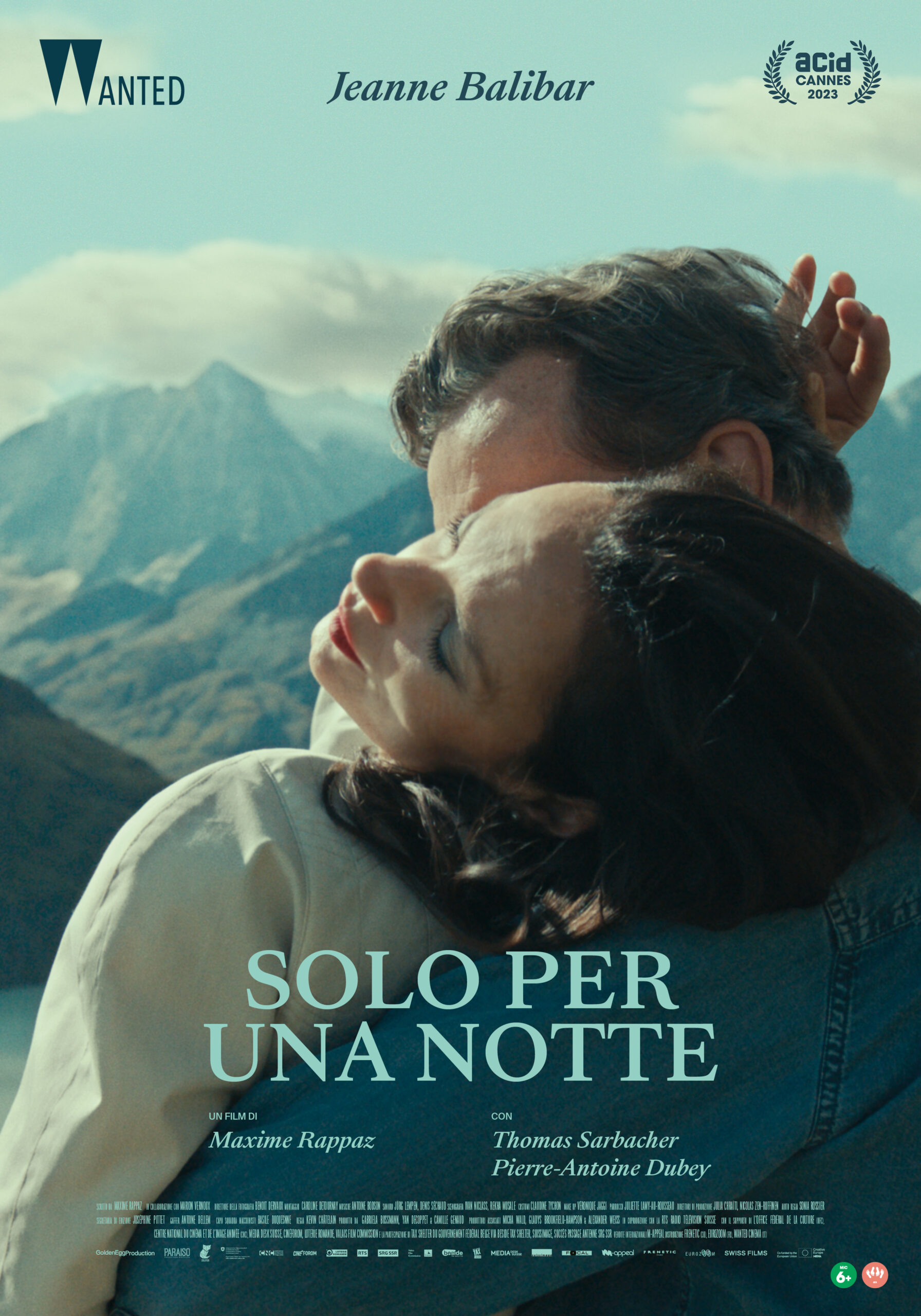 Solo per una notte di Maxime Rappaz con Jeanne Balibar, dal 12 Dicembre al Cinema con Wanted