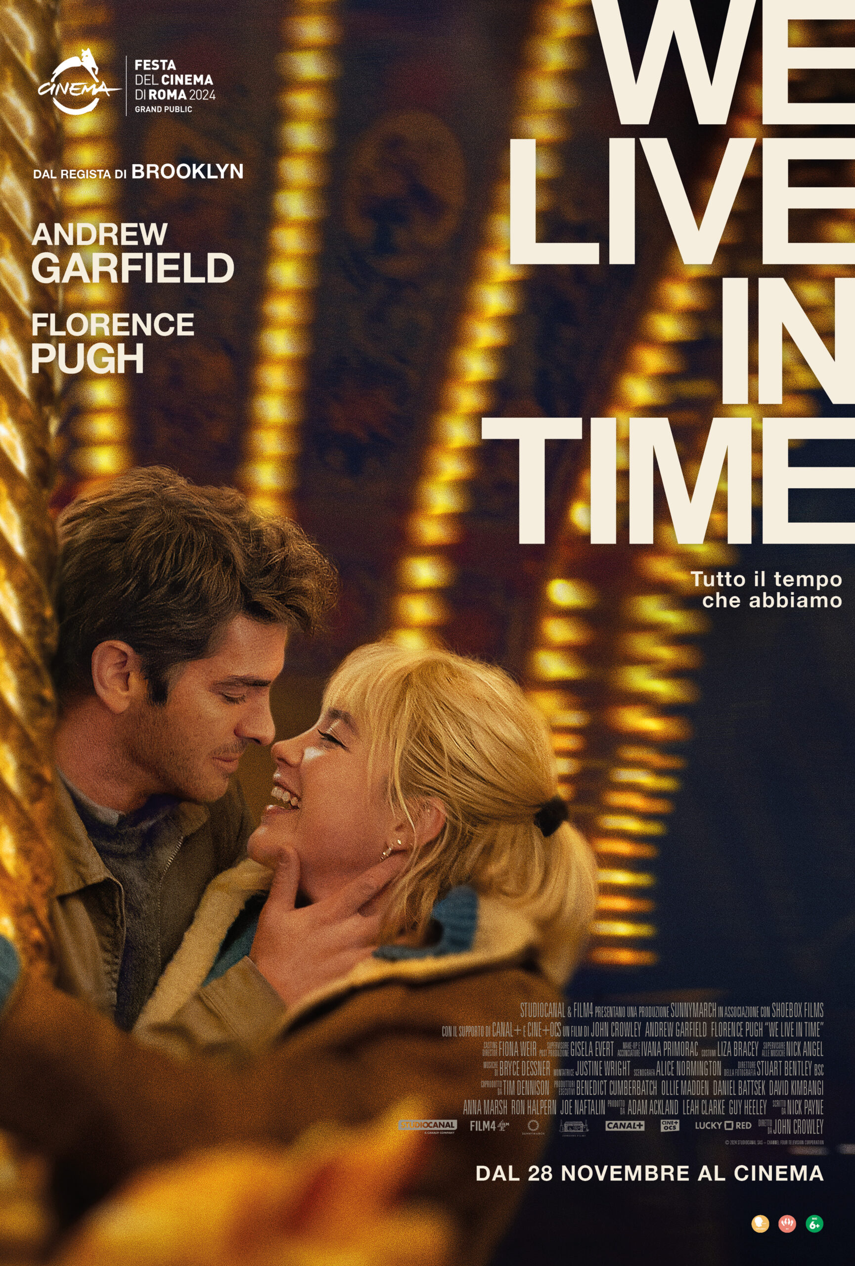 Rilasciato il poster di We Live in Time - Tutto il tempo che abbiamo di John Crowley con Florence Pugh e Andrew Garfield