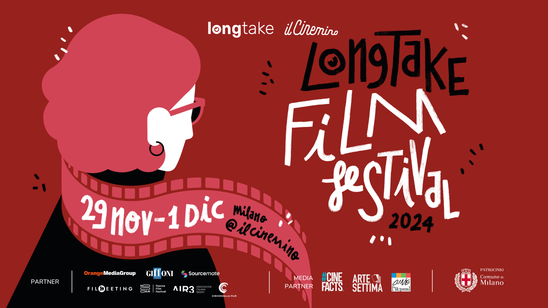 Longtake Film Festival: il programma completo dal 29 novembre all'1 dicembre @ Cinemino, Milano