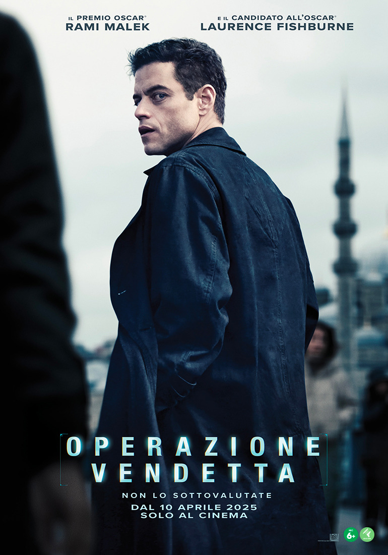 Operazione Vendetta, rilasciati il trailer e il poster del film con Rami Malek, dal 10 aprile al cinema