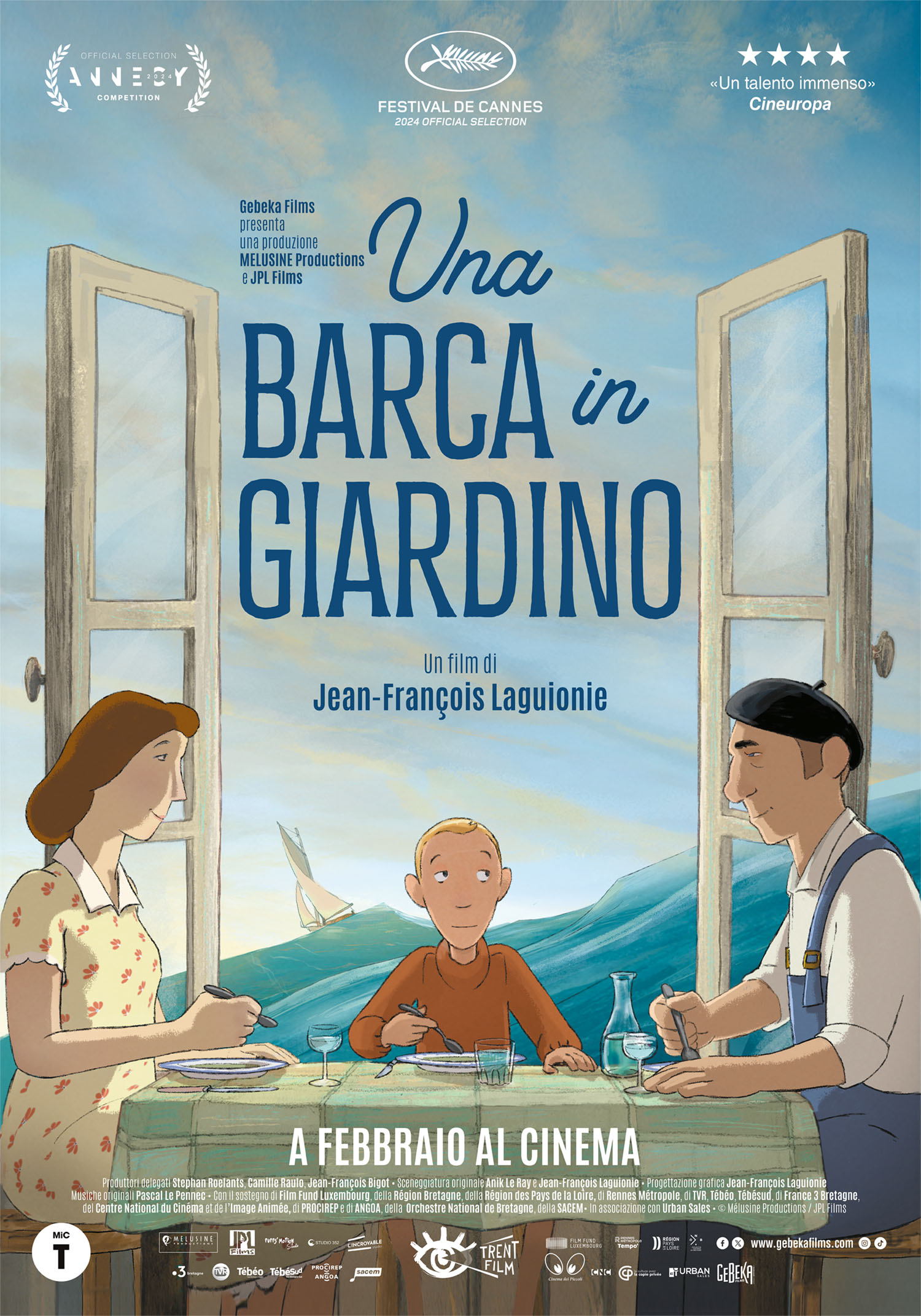 Una barca in giardino di Jean-François Laguionie, rilasciati il Trailer ed il poster. Dal 13 Febbraio al cinema