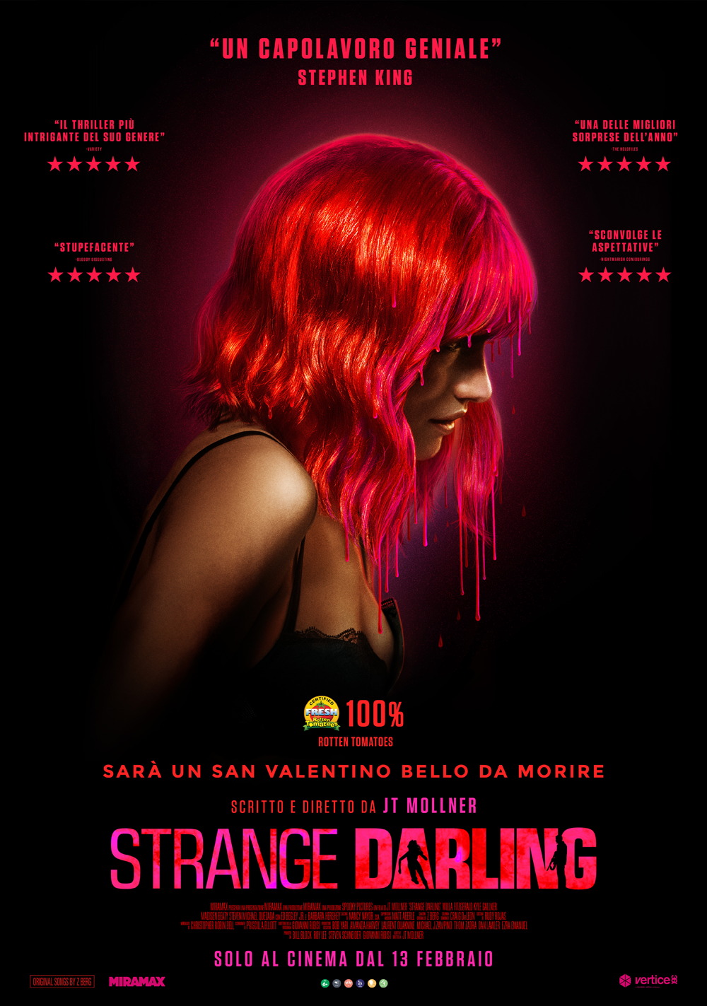 Strange Darling: il thriller rivelazione dell'anno arriva al cinema dal 13/02, distribuito da Vertice360