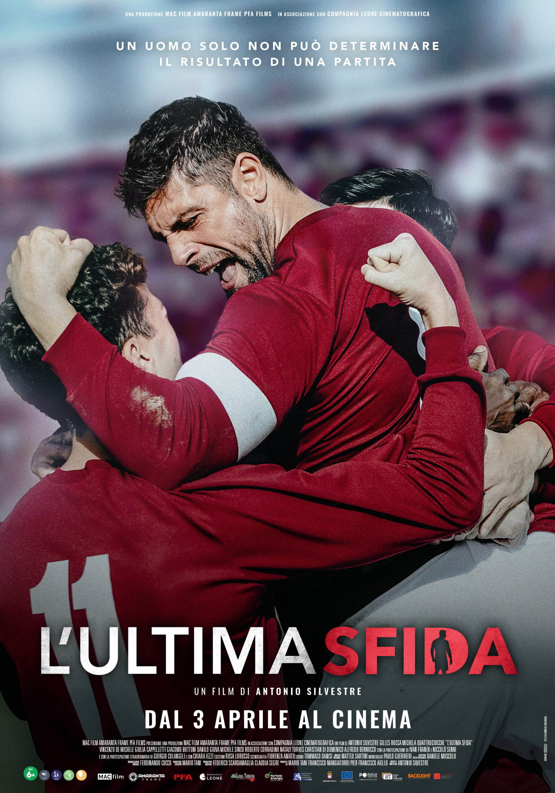 'L’ultima sfida' con protagonisti Gilles Rocca e Michela Quattrociocche, dal 3 aprile al cinema