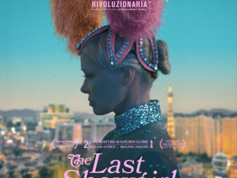 The Last Showgirl un film di Gia Coppola, rilasciato il Poster Italiano, al cinema dal 3 Aprile