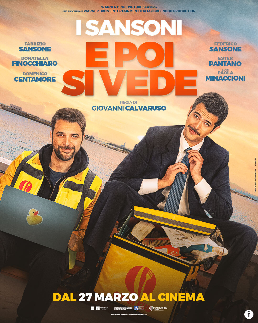 I Sansoni debuttano al cinema con E poi si vede, disponibile da oggi il trailer, al cinema da giovedì 27 marzo con Warner Bros. Pictures