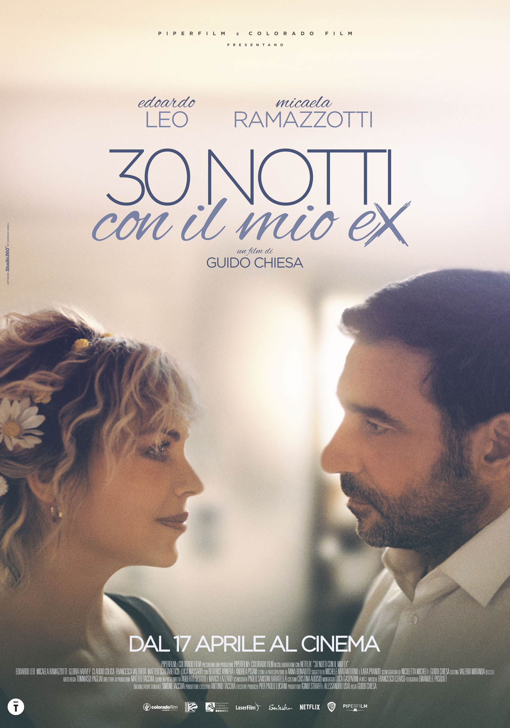 30 notti con il mio ex di Guido Chiesa con Edoardo Leo e Micaela Ramazzotti, rilasciato il Poster Ufficiale